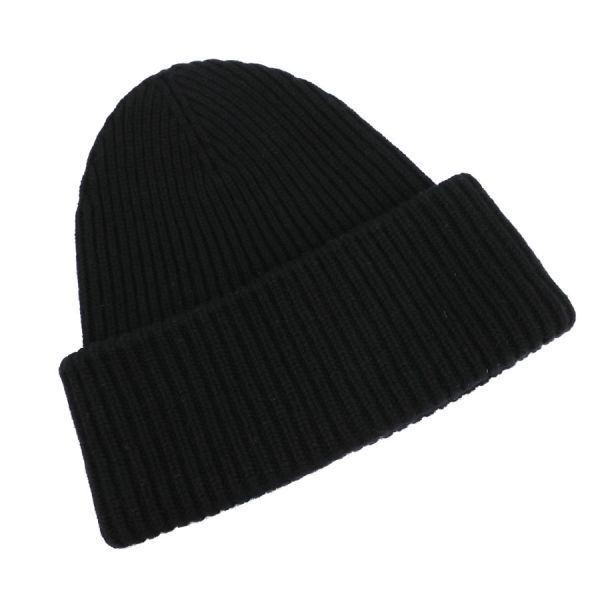 Chanel Knit Hat Black — view 3