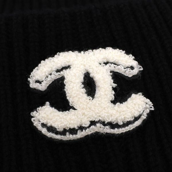 Chanel Knit Hat Black — view 6
