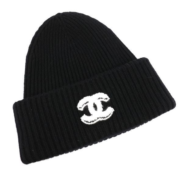 Chanel Knit Hat Black — view 2