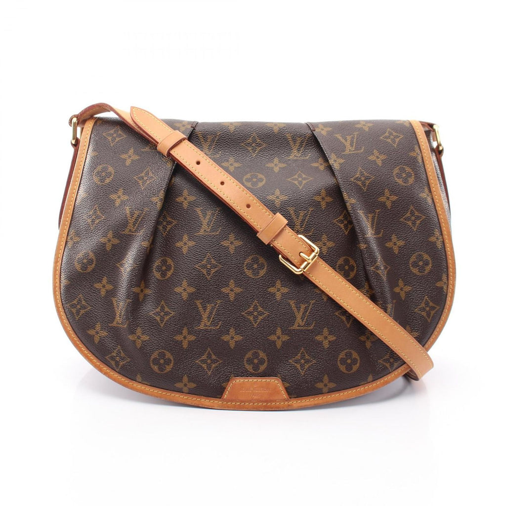 Louis Vuitton Shoulder Bag Menilmontant MM Monogram Leather