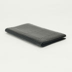 Hermes Osaka Wallet Porosas Noir Black Exotic — view 4