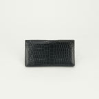 Hermes Osaka Wallet Porosas Noir Black Exotic