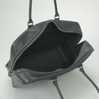 Hermes Plume 32 Tote Lycee Graphite Gray Silver Handbag — view 8