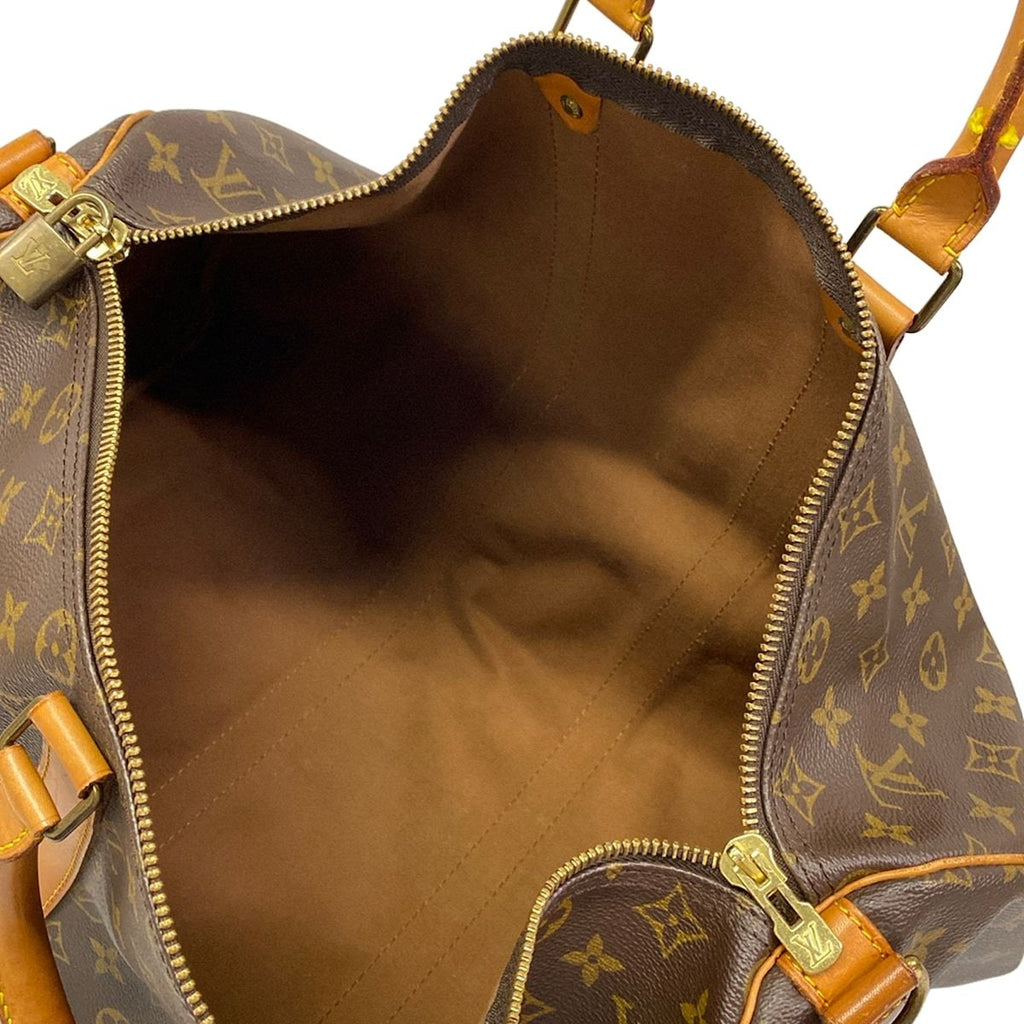 Louis Vuitton Boston Bag Monogram Keepall Bandouliere 45 — view 7