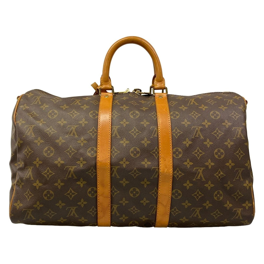 Louis Vuitton Boston Bag Monogram Keepall Bandouliere 45 — view 3
