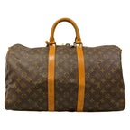 Louis Vuitton Boston Bag Monogram Keepall Bandouliere 45 — view 3