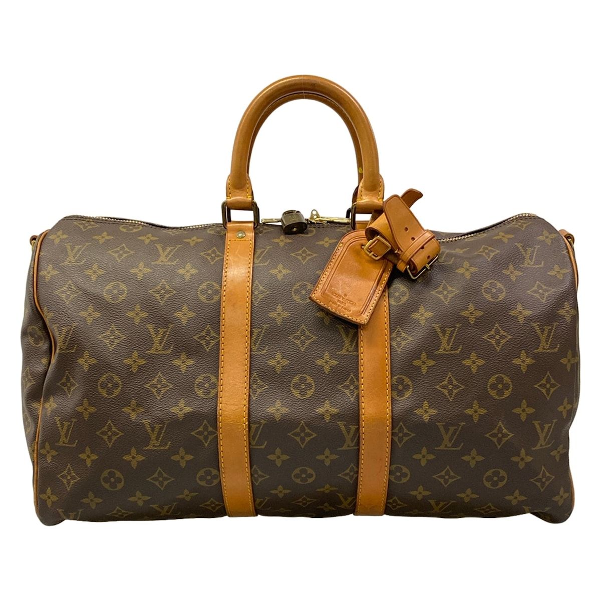 Louis Vuitton Boston Bag Monogram Keepall Bandouliere 45