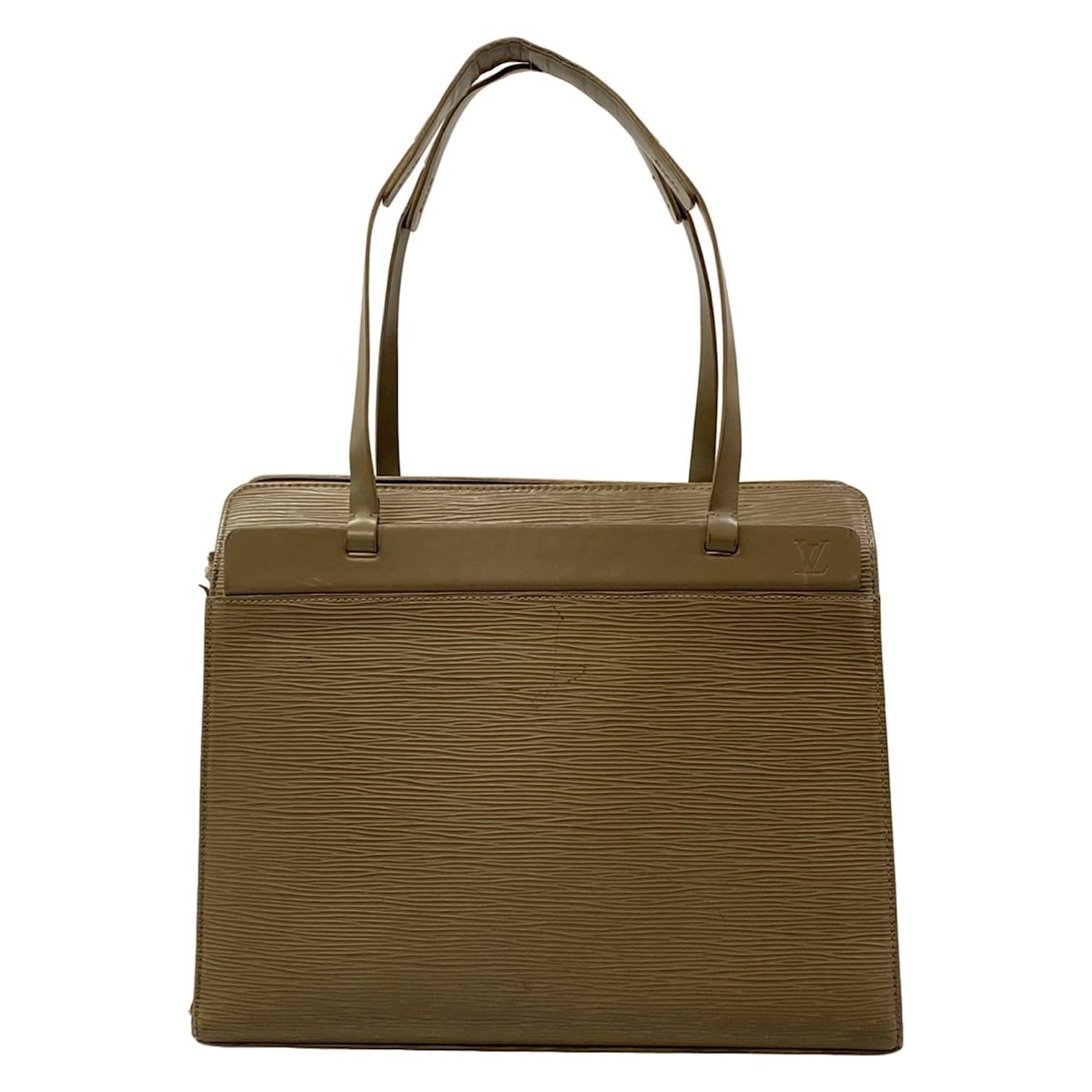 Louis Vuitton Shoulder Bag Epi Croisette PM Pepper Leather