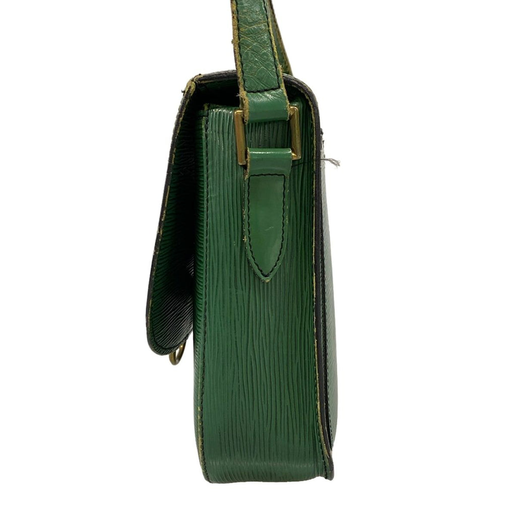 Louis Vuitton Shoulder Bag Epi Saint-cloud Borneo Green Leather — view 4