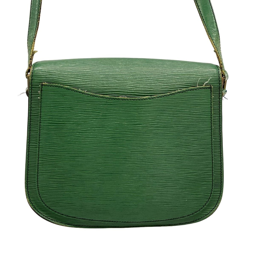 Louis Vuitton Shoulder Bag Epi Saint-cloud Borneo Green Leather — view 3