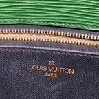 Louis Vuitton Shoulder Bag Epi Saint-cloud Borneo Green Leather — view 8