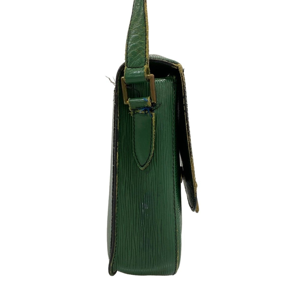 Louis Vuitton Shoulder Bag Epi Saint-cloud Borneo Green Leather — view 2