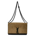 Saint Laurent Paris Shoulder Bag Kate Medium Black Brown Chain Leather