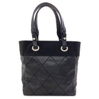Chanel Paris Biarritz Tote PM Silver — view 2