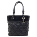 Chanel Paris Biarritz Tote PM Silver