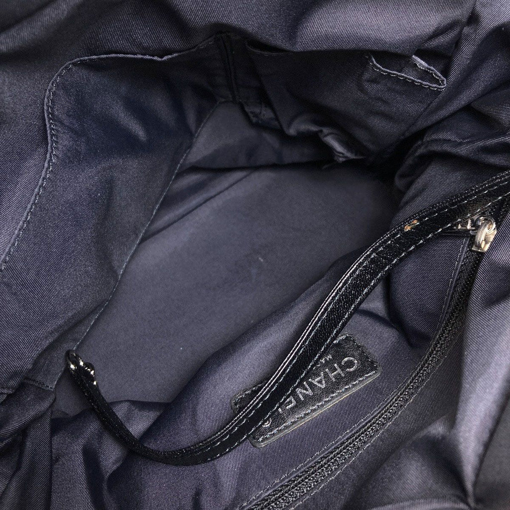 Chanel Paris Biarritz Tote PM Silver — view 8