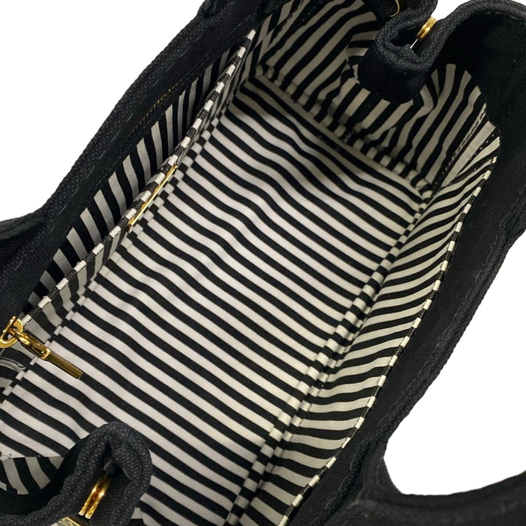 Prada Tote Canapa Black — view 7