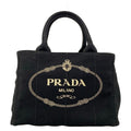 Prada Tote Canapa Black
