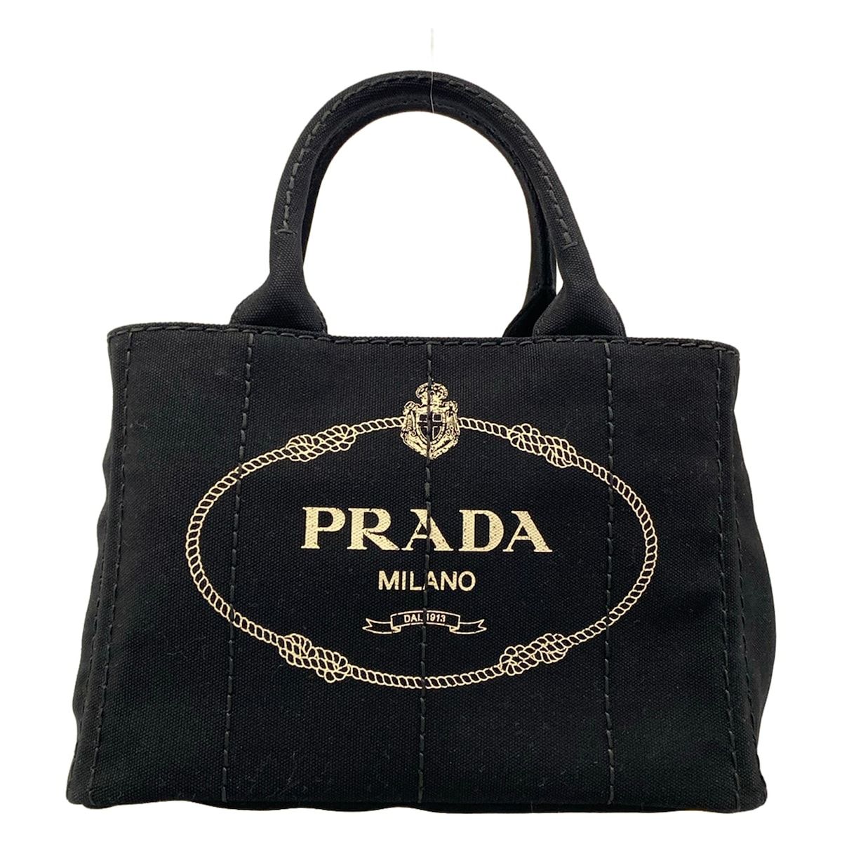 Prada Tote Canapa Black