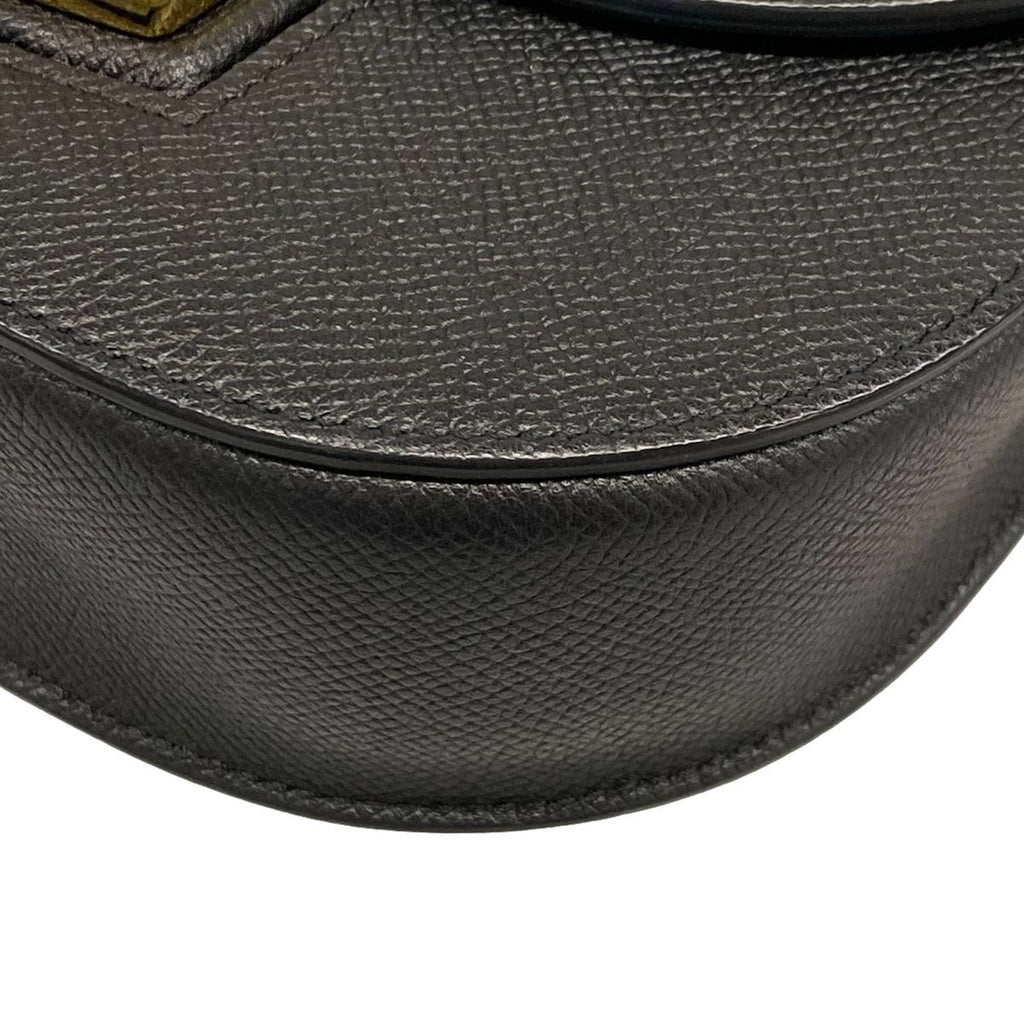 Celine Shoulder Bag Trotter Small Black Leather — view 6