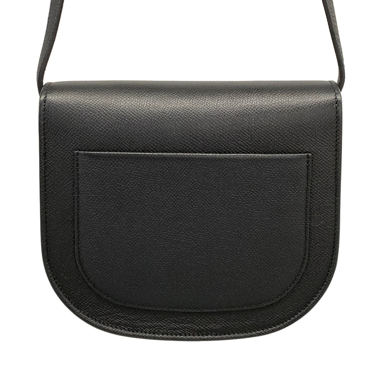 Celine Shoulder Bag Trotter Small Black Leather — view 3