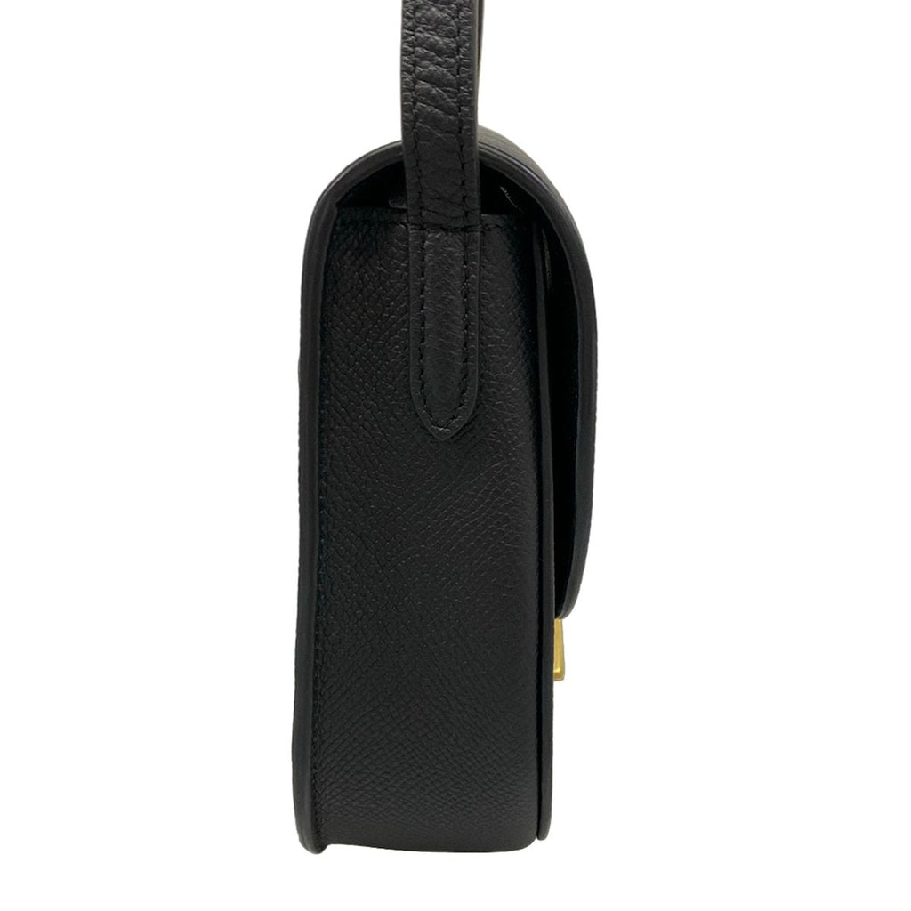 Celine Shoulder Bag Trotter Small Black Leather — view 2
