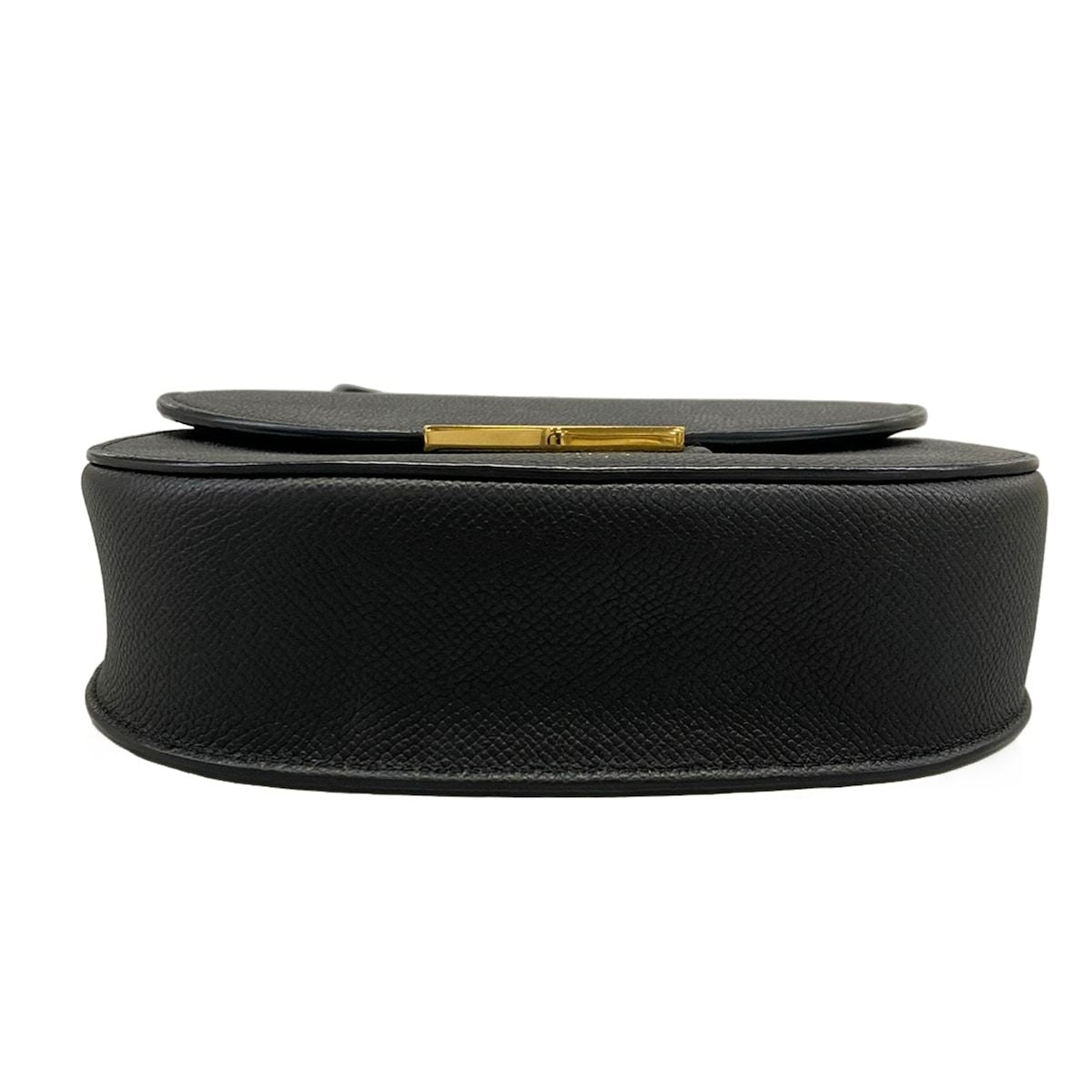 Celine Shoulder Bag Trotter Small Black Leather — view 5