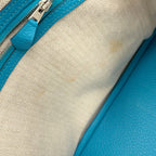 Hermes Tote Garden Party PM Cobalt Silver Negonda — view 6