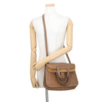 Hermes Handbag Halzan 31 Silver Taurillon Clemence 2-Way — view 5