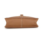 Hermes Handbag Halzan 31 Silver Taurillon Clemence 2-Way — view 3