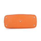 Hermes Bolide 31 Orange Silver Taurillon Clemence 2-Way Shoulder Bag — view 3