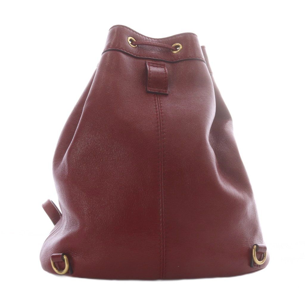 Gucci GG Marmont Shoulder Bag Backpack Drawstring Leather — view 2