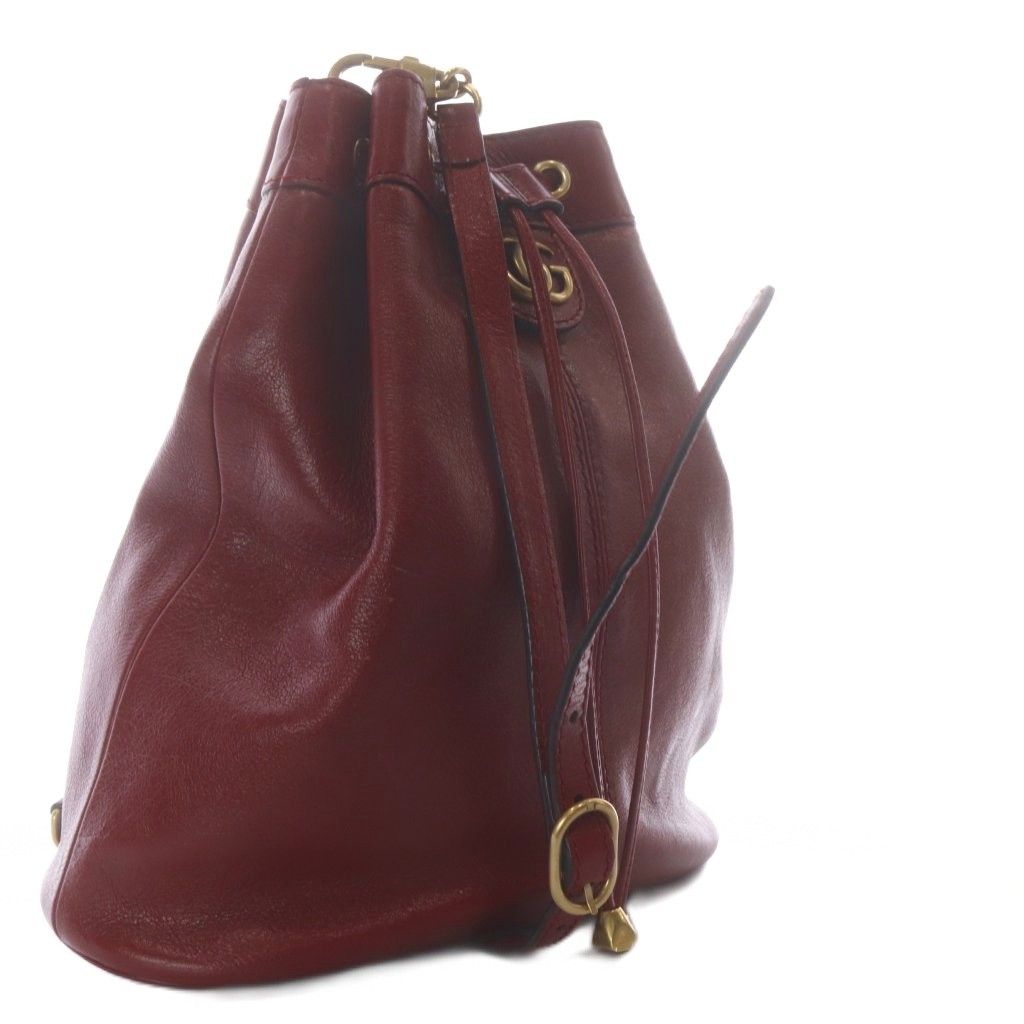 Gucci GG Marmont Shoulder Bag Backpack Drawstring Leather — view 5