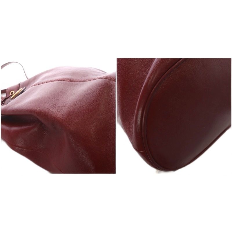 Gucci GG Marmont Shoulder Bag Backpack Drawstring Leather — view 8
