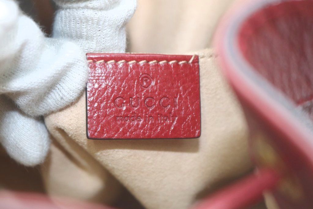 Gucci GG Marmont Shoulder Bag Backpack Drawstring Leather — view 3