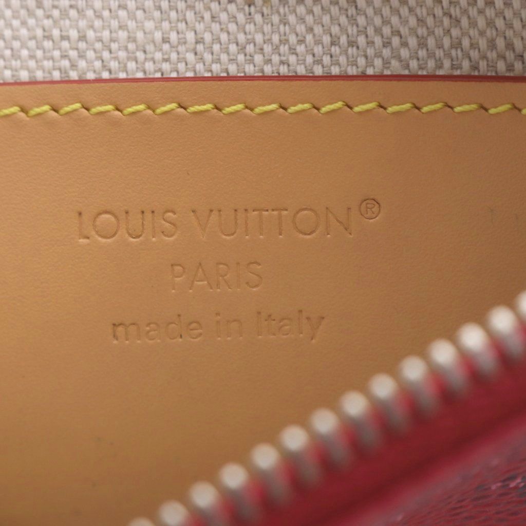 Louis Vuitton Monogram Heritage Pochette Cles Card Key Case Pondicherry Pink — view 3