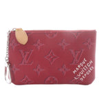 Louis Vuitton Monogram Heritage Pochette Cles Card Key Case Pondicherry Pink