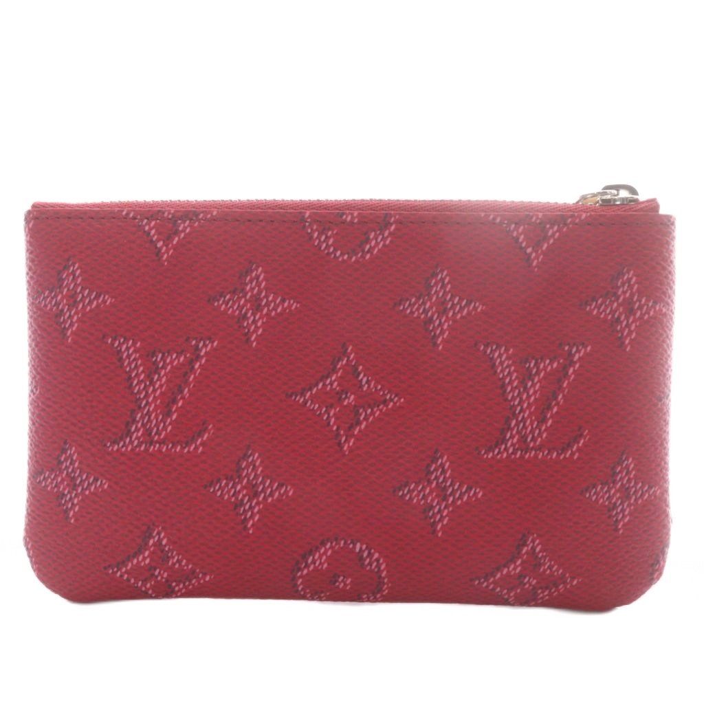 Louis Vuitton Monogram Heritage Pochette Cles Card Key Case Pondicherry Pink — view 2