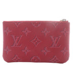 Louis Vuitton Monogram Heritage Pochette Cles Card Key Case Pondicherry Pink — view 2