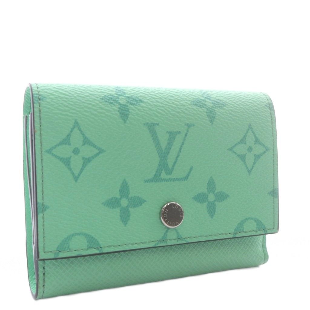 Louis Vuitton Taigarama Victor Wallet Trifold Mint — view 4