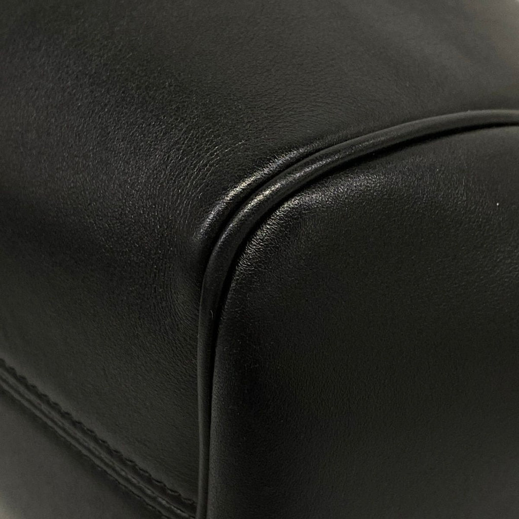 Celine Tote Small Cabas Drawstring Cuir Triomphe Black — view 6