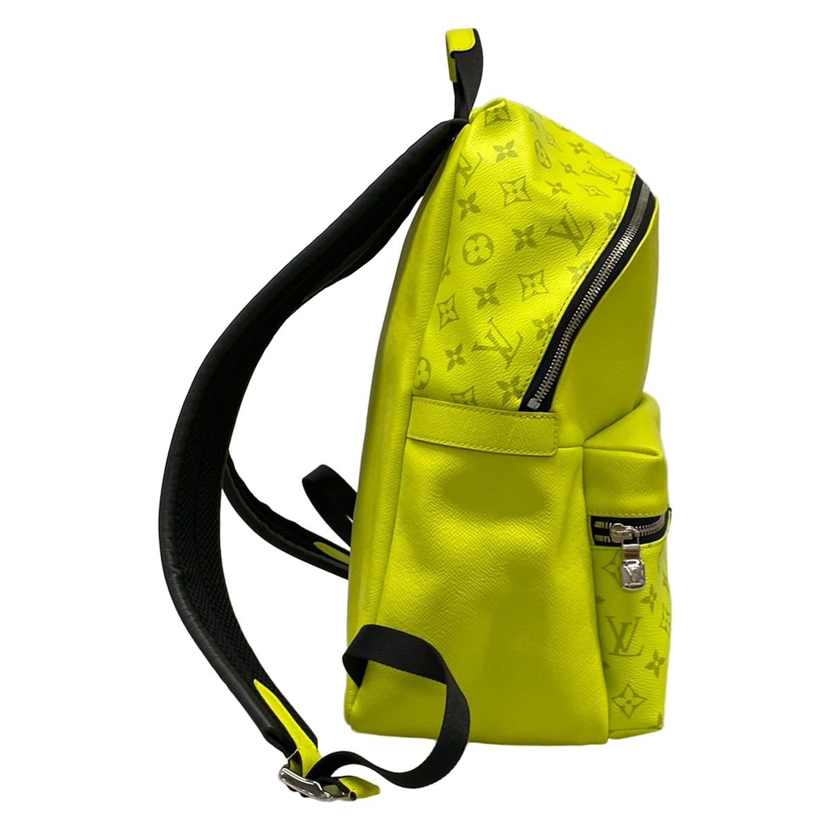 Louis Vuitton Backpack Taigarama Discovery Jaune Leather Cowhide — view 2