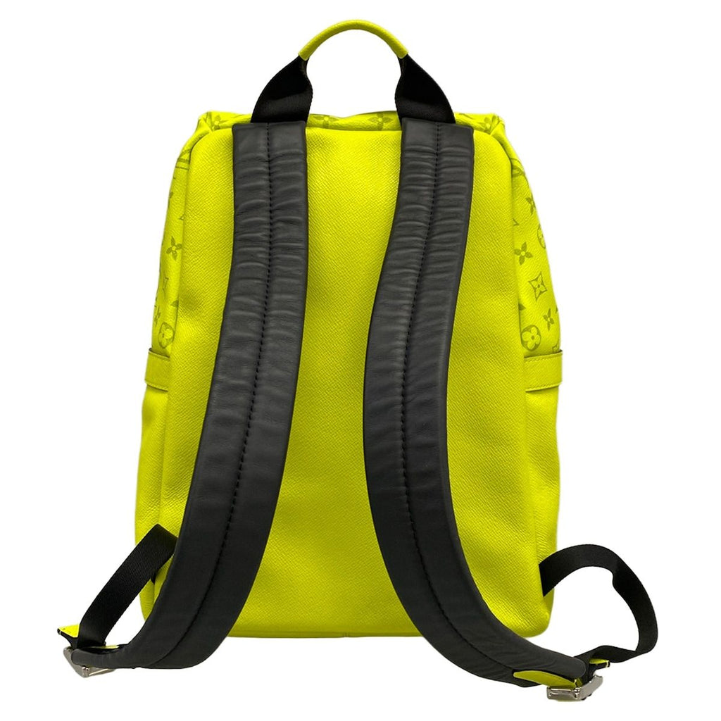 Louis Vuitton Backpack Taigarama Discovery Jaune Leather Cowhide — view 3