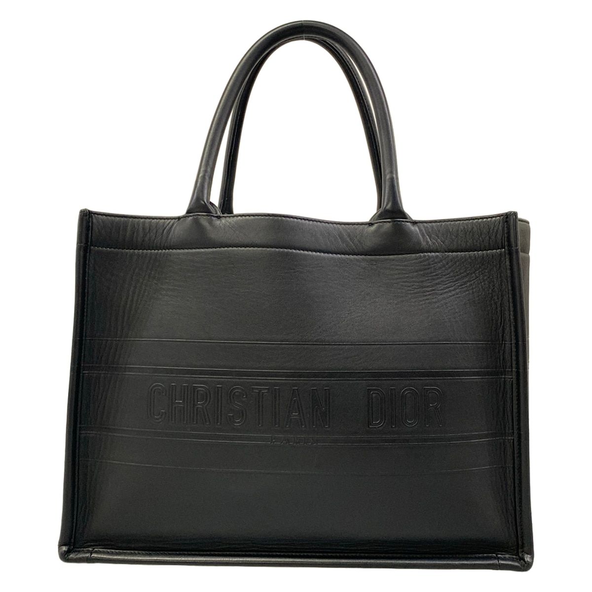 Dior Tote Book Medium Vintage Small Black