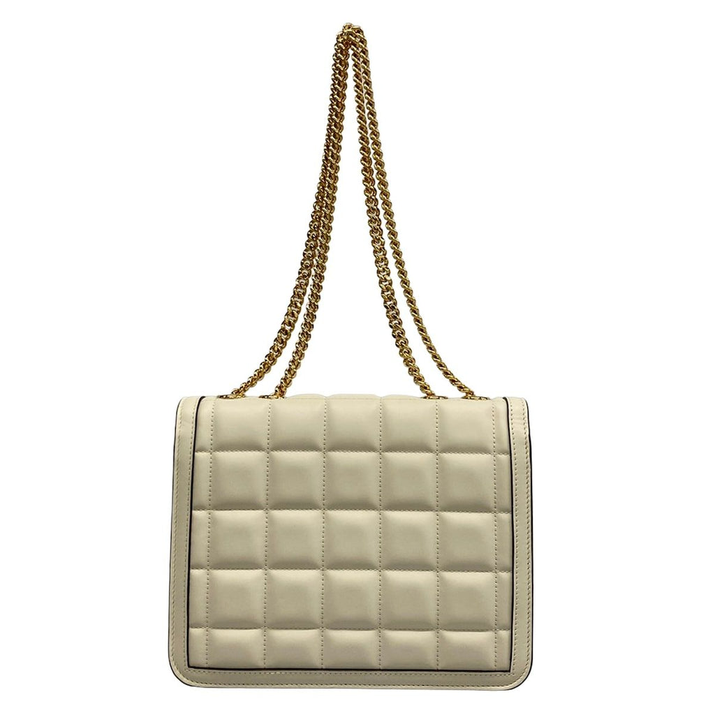 Gucci Shoulder Bag Deco Chain Ivory Leather — view 3