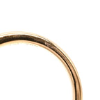 Celine Ring Single Character Pink Gold 18k Stone — view 3