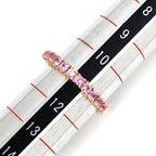 Celine Ring Single Character Pink Gold 18k Stone — view 6