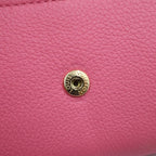 Louis Vuitton Portefeuille Lock Mini Trifold Wallet Compact Punch Pink — view 5