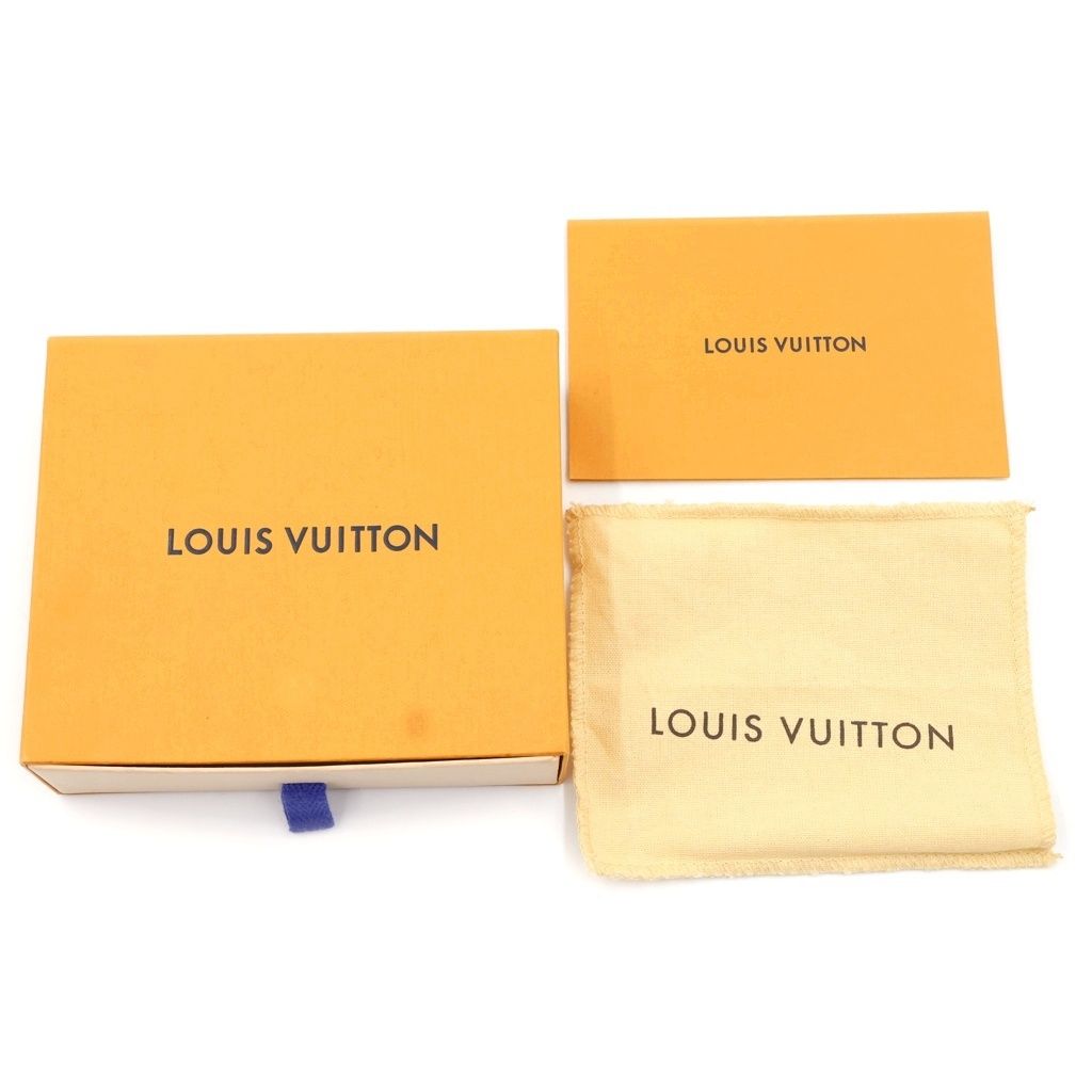 Louis Vuitton Portefeuille Lock Mini Trifold Wallet Compact Punch Pink — view 6