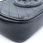 Gucci Blondie Mini Chain Shoulder Bag Leather Black — view 5